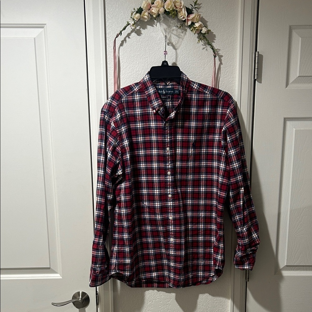 Polo Ralph Lauren Classic Fit Cotton Button Up Shirt